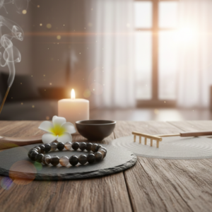 Black Striped Agate Healing Bracelet